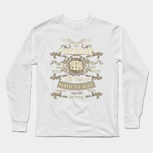 Timeless Treasures- Vintage Ornaments as a Thoughtful 85th Birthday Gift for Him Long Sleeve T-Shirt